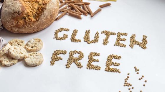 Gluten Free spelled out with millet