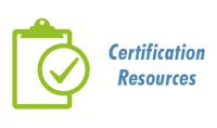 Illustration representing certifications