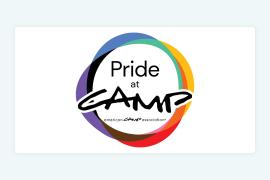 Pride at Camp logo
