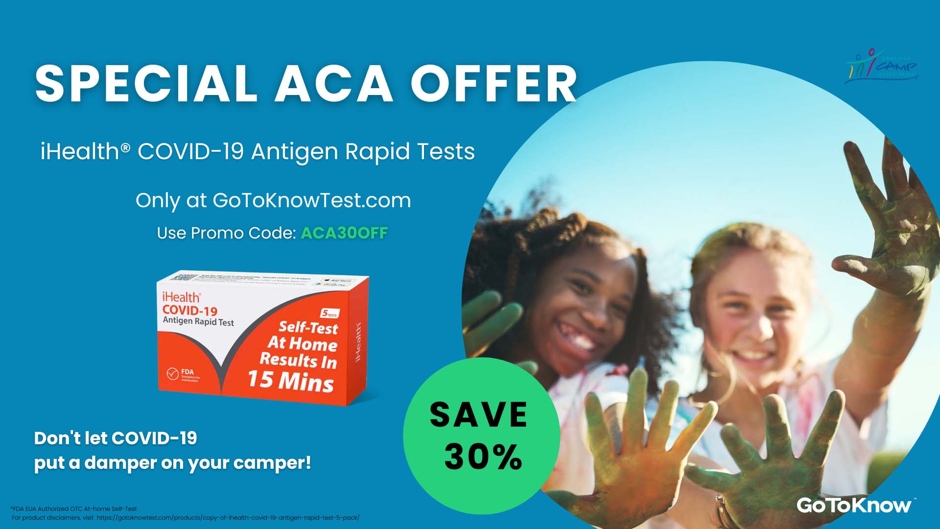 iHealth® COVID-19 Antigen Rapid special offer