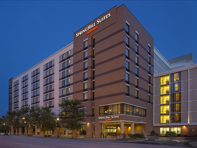 SpringHill Suites Louisville Downtown exterior