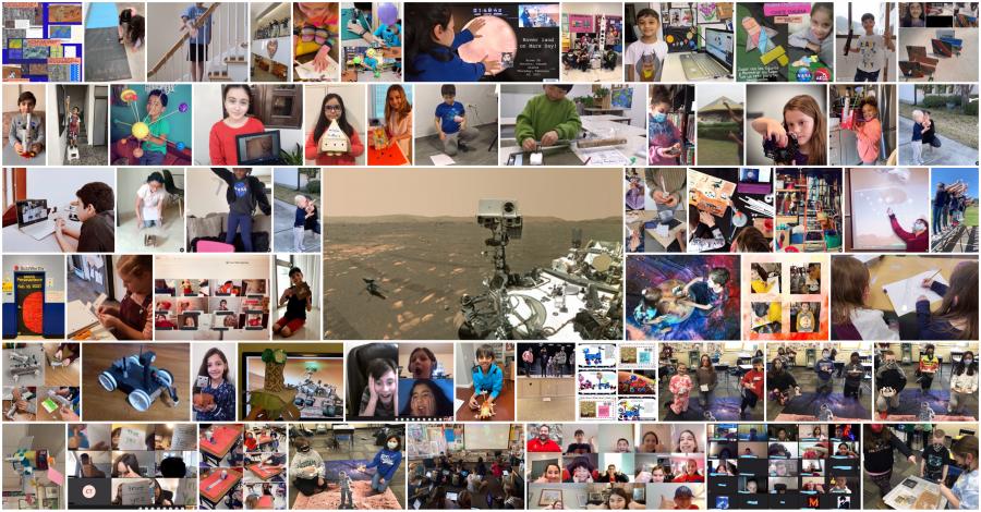 NASA summer camp programs collage
