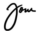 Tom's signature