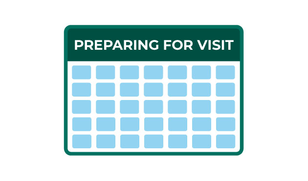 Preparing for a Visit illustration
