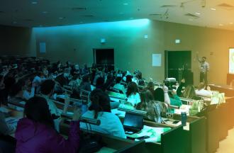 Attendees in a Session Hall