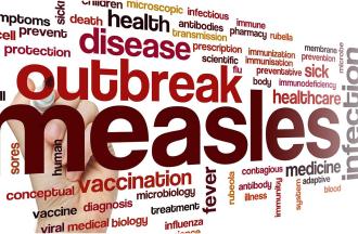 measles word cloud