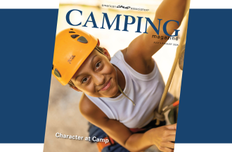 Magazine Cover for 2025 July/August Camping Magazine