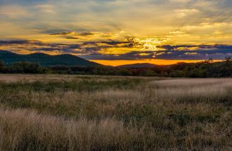 Texas Hill Country sunrise