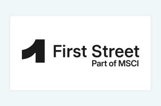 First Street, part of MSCI logo