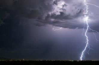 lightning strike
