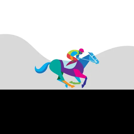 Horse running