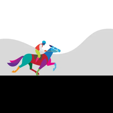 Horse running