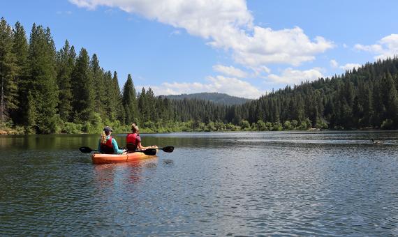 kayaking