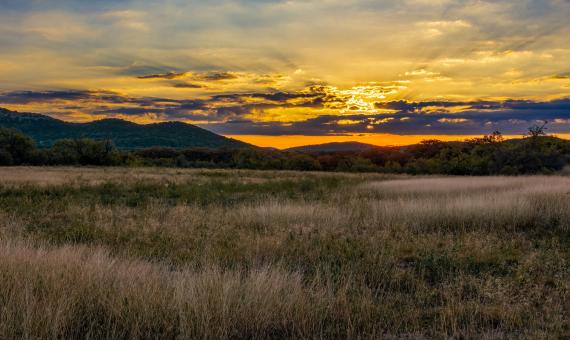 Texas Hill Country sunrise