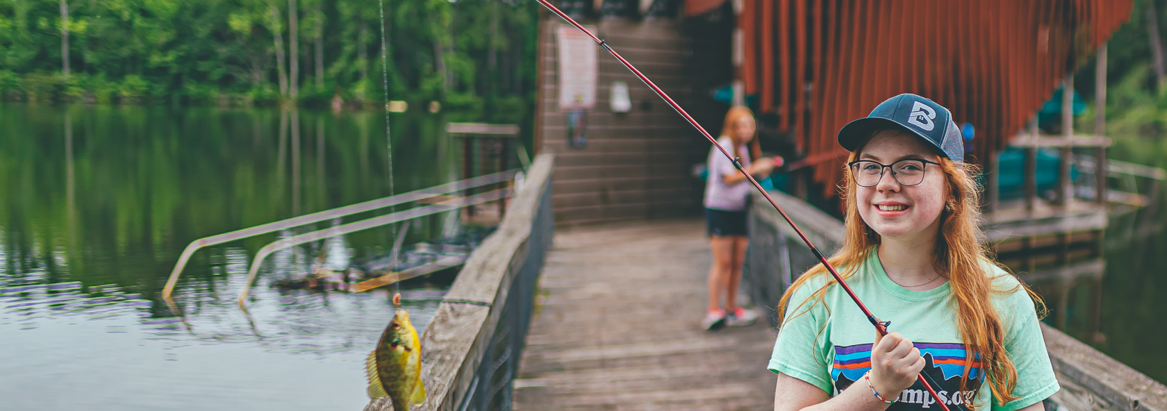 Camper Fishing