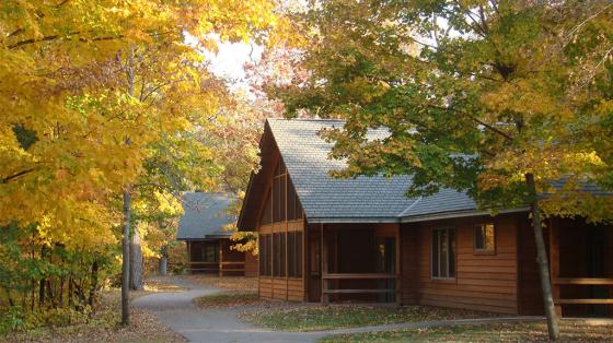 Cabin at Camp Courage in Minnestoa