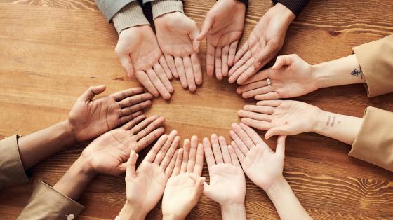 Photo of hands
