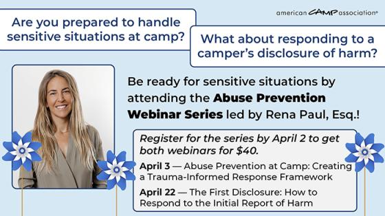 Abuse prevention series graphic