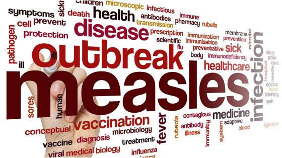 measles word cloud