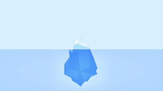 iceberg graphic