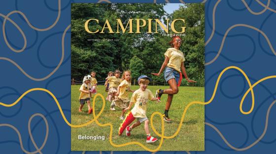 Cover of 2025 September October Camping Magazine