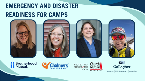 Emergency and Disaster Preparedness for Camps