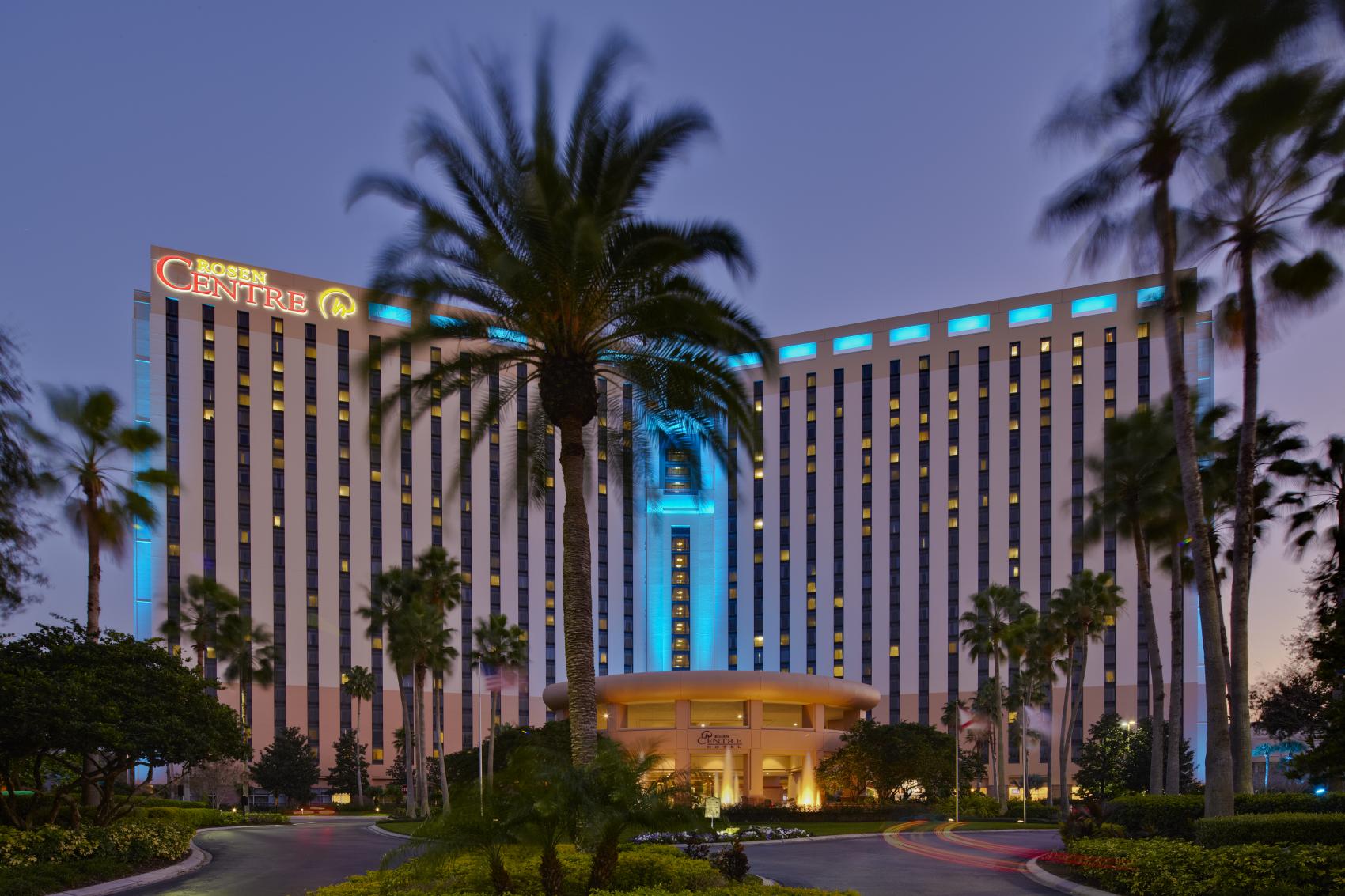 Rosen Centre Hotel External Nighttime
