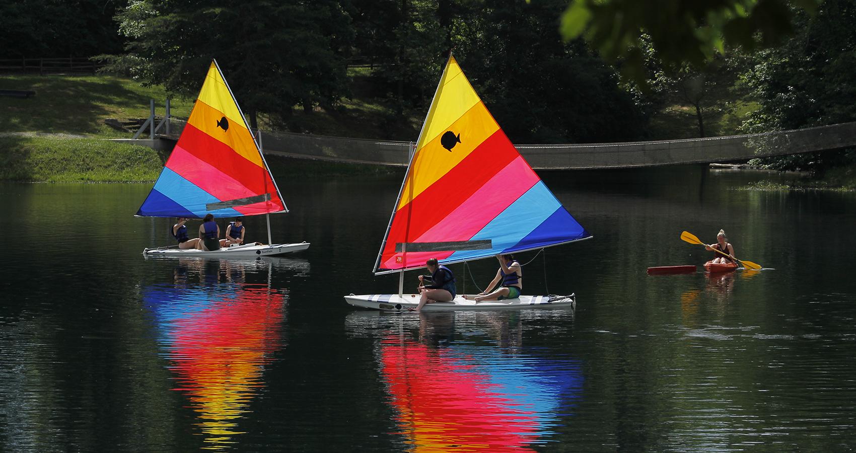 Sailboats Camp Carson