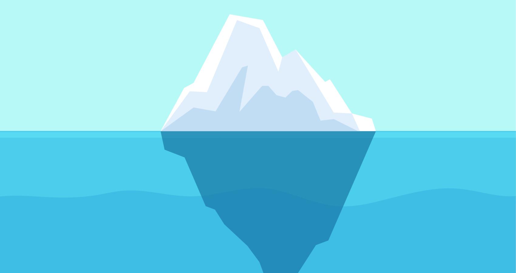 iceberg graphic