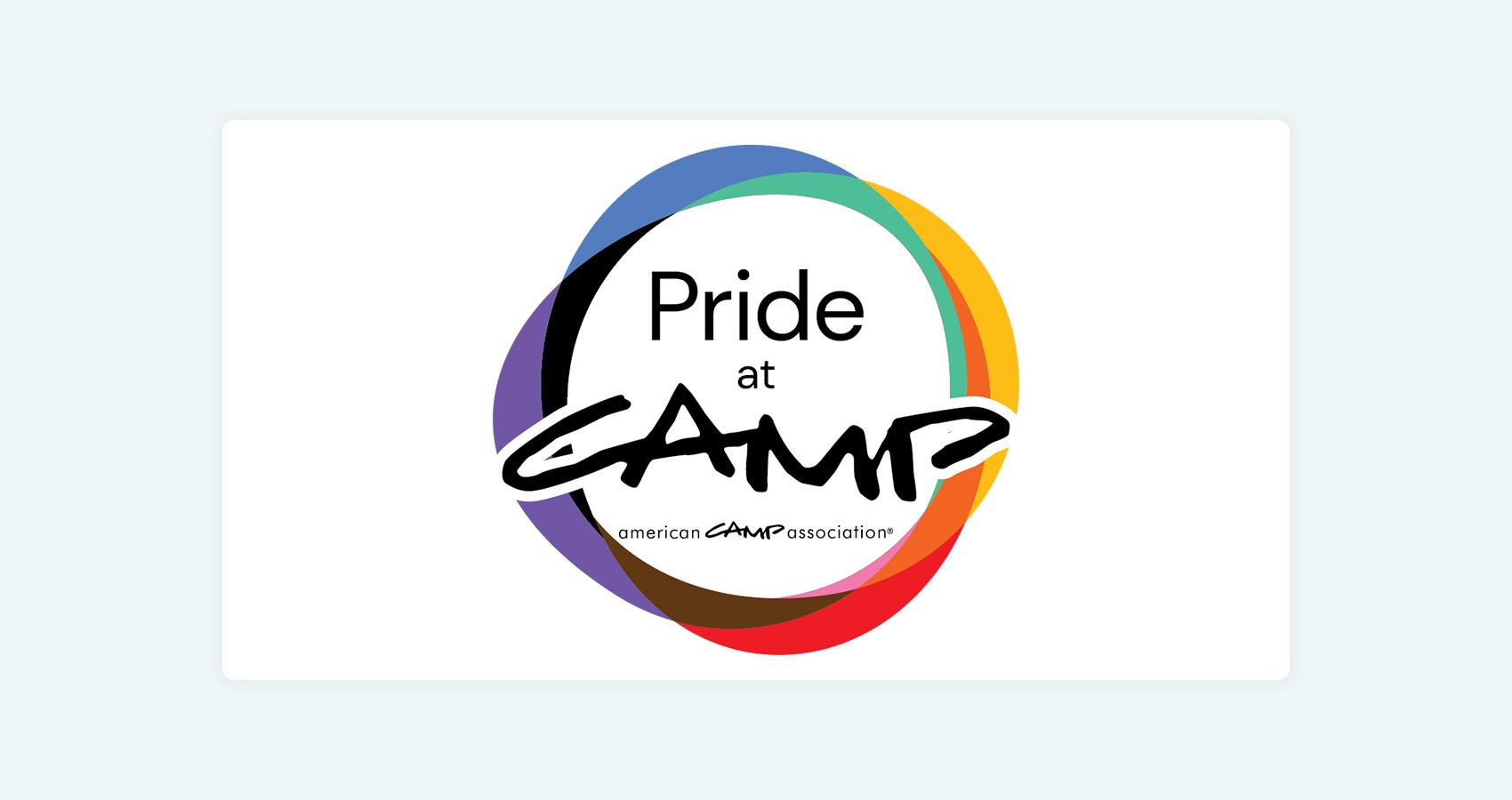 Pride at Camp logo
