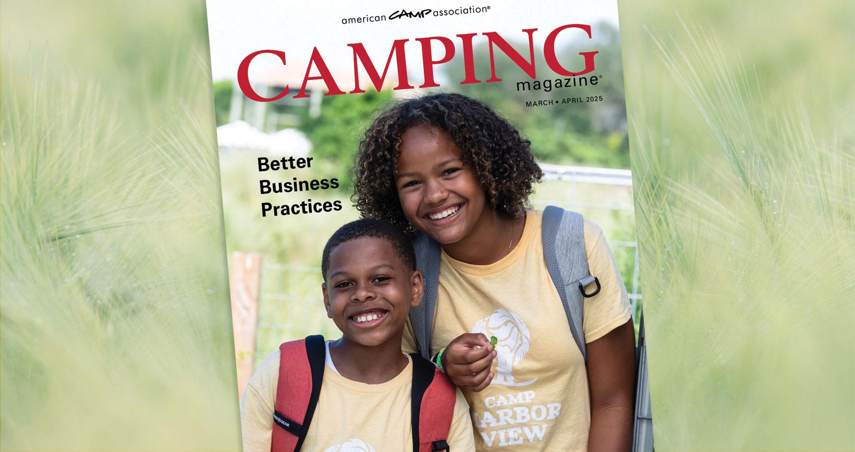 2025 ACA Camping Magazine March April