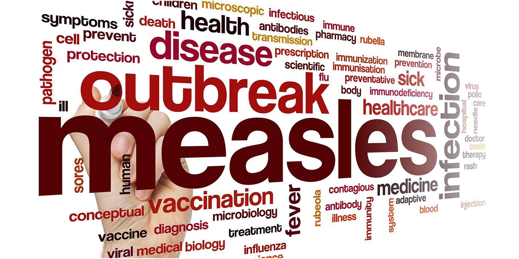 measles word cloud