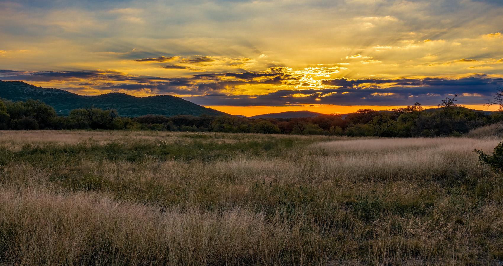 Texas Hill Country sunrise
