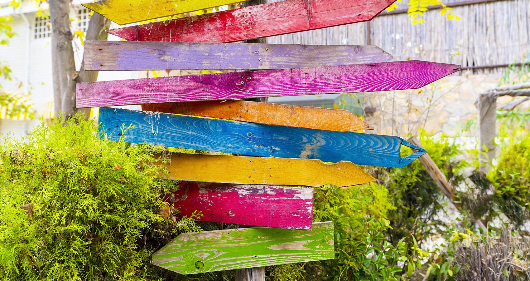 multi directional sign