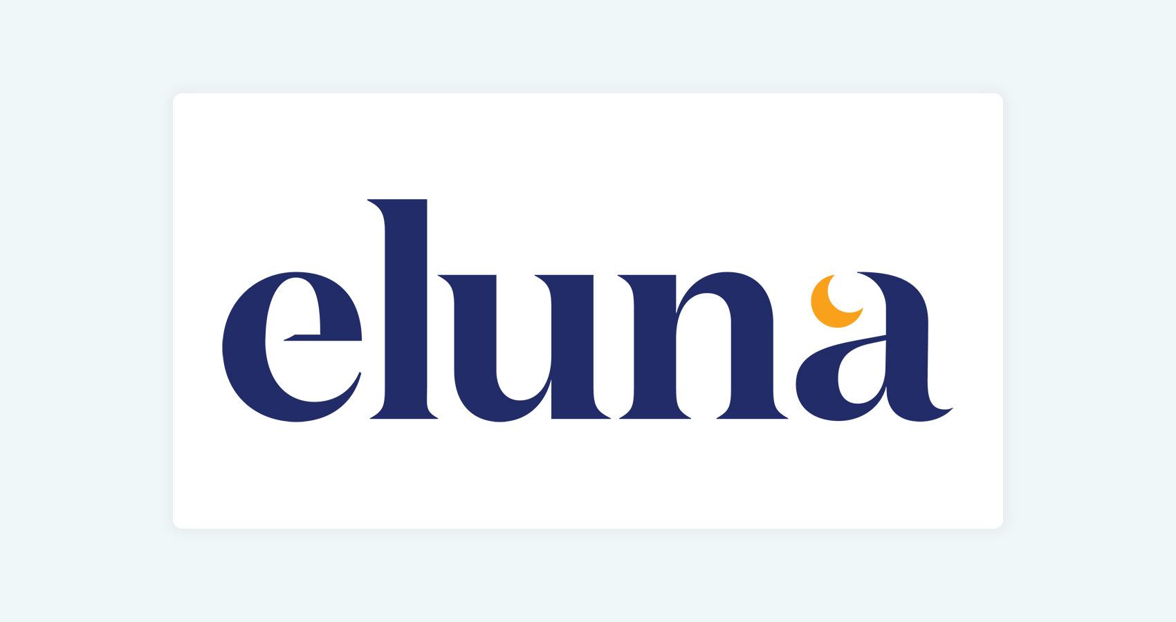 Eluna blue logo