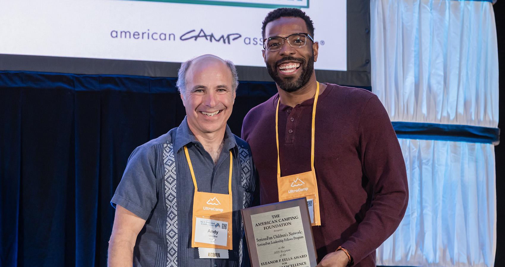Award presentation at National Conference