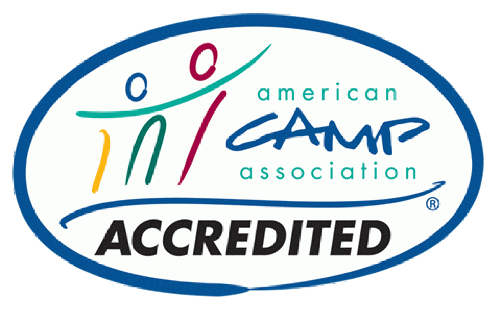 Accredited camp logo
