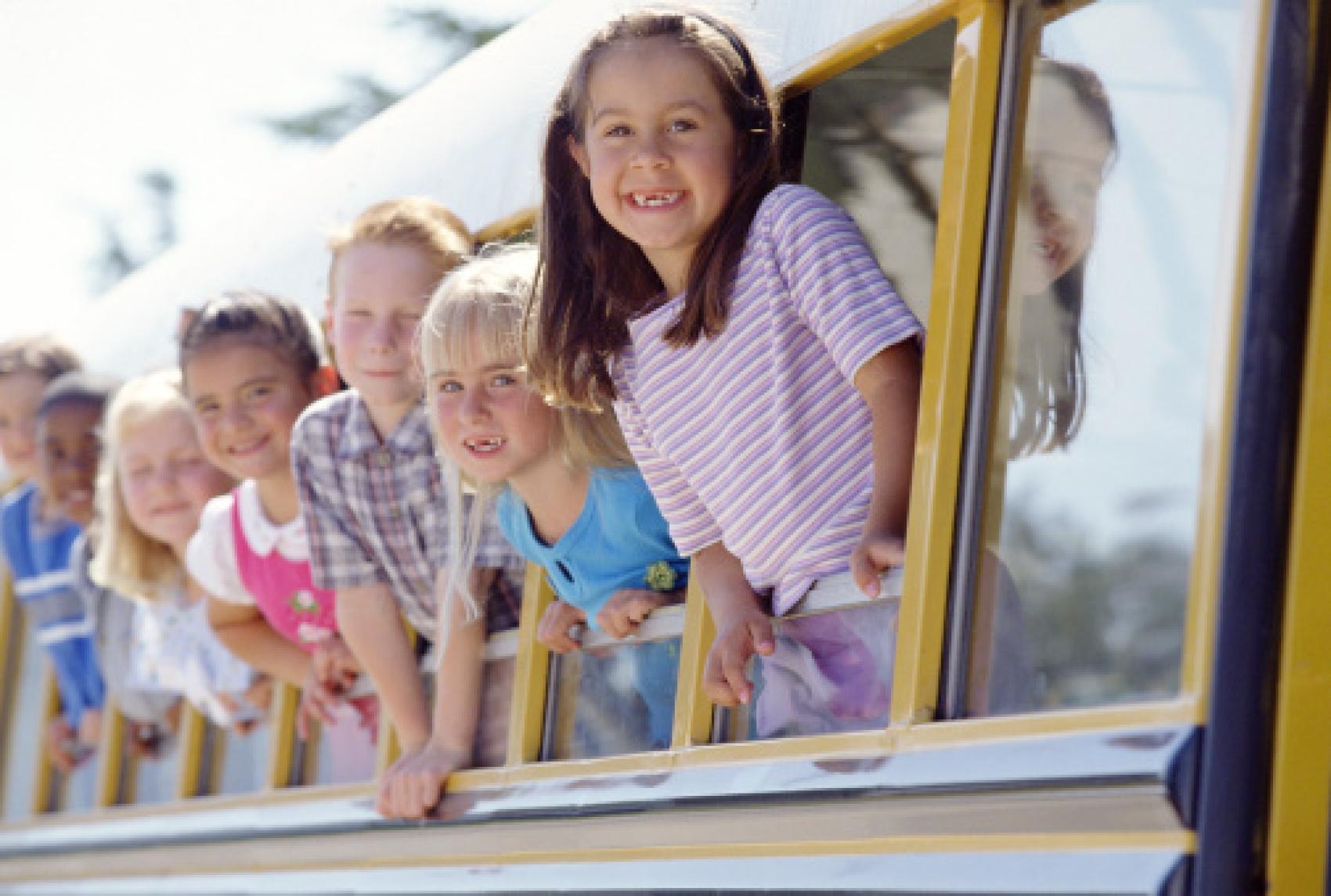 Kids on Bus