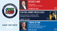 Staffing Summit Logo with Keynotes