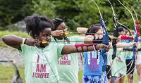 Campers and archery