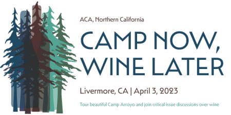 Camp Now Wine Later logo