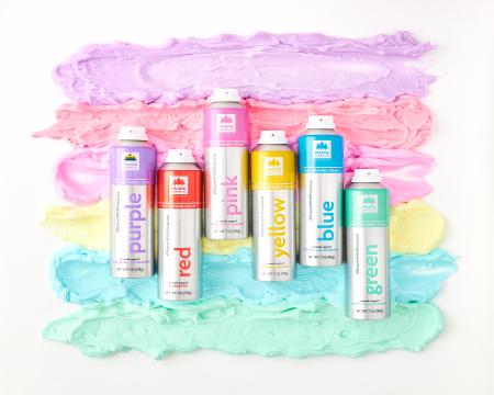 colorful shave cream by Pacific Shaving