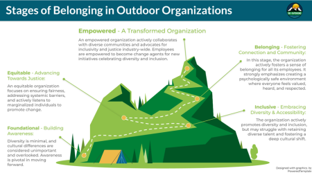 stages of belonging graphic