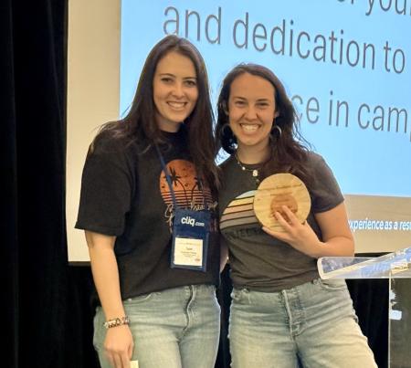 Project:Camp award presentation