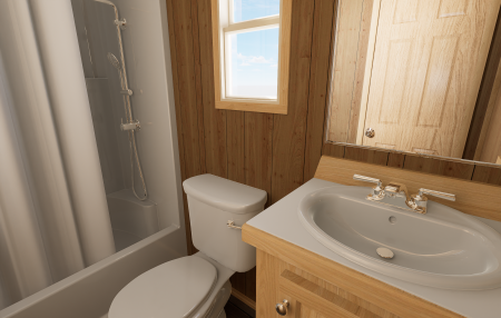 Blue Ridge Vacavia bathroom