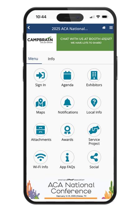 Conference mobile app