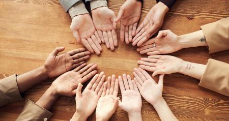 Photo of hands