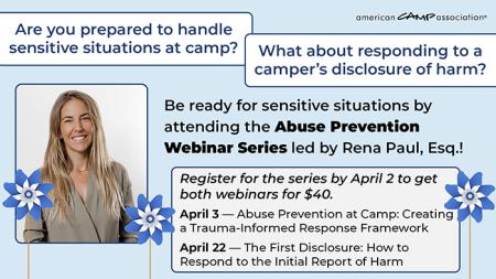 Abuse prevention series graphic
