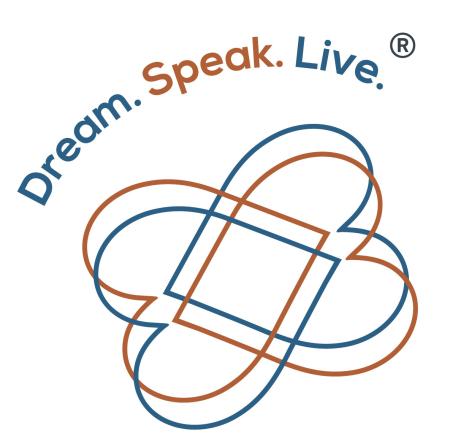 Camp Dream.Speak.Live logo