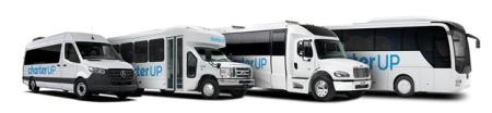 CharterUP group of vehicles